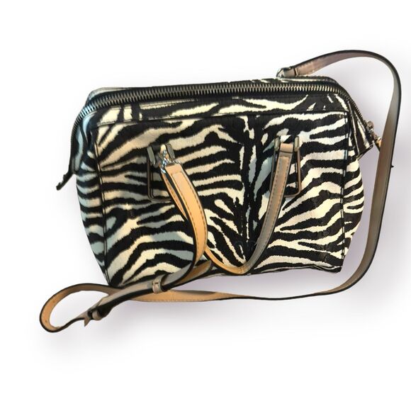 Guess Zebra Shoulder/Crossbody Bag with Matching Wallet - Picture 4 of 8